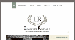 Desktop Screenshot of leavenworthrent.com